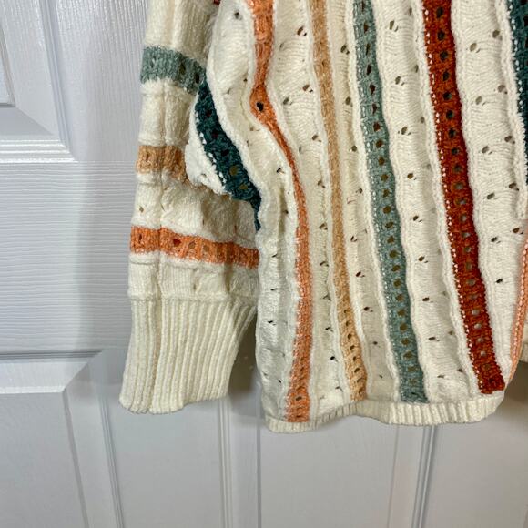 Maurices Chenille Striped Dolman Sweater Size 1X Long Sleeve NWT - Picture 7 of 13